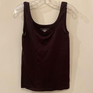 Elie Tahari chocolate brown tank M /L